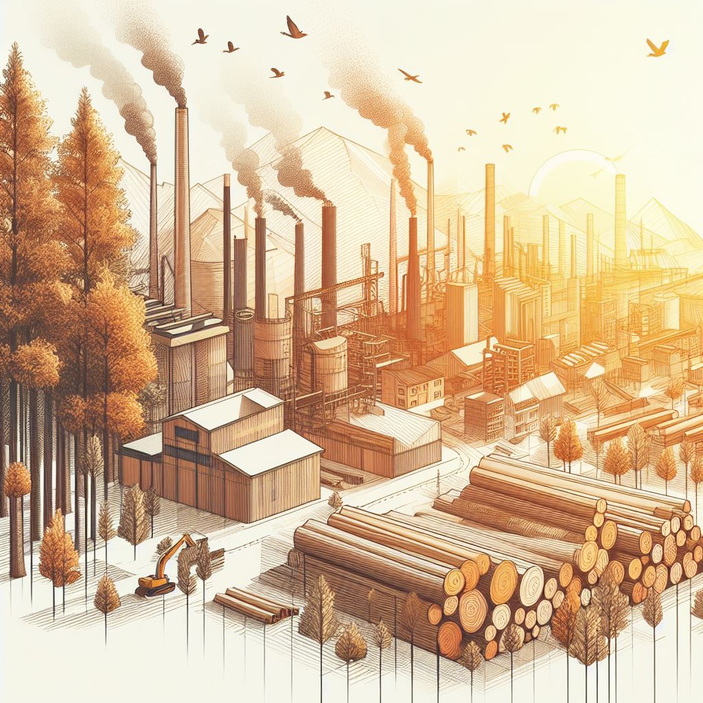 Die Holzindustrie - Natürliche Ressource